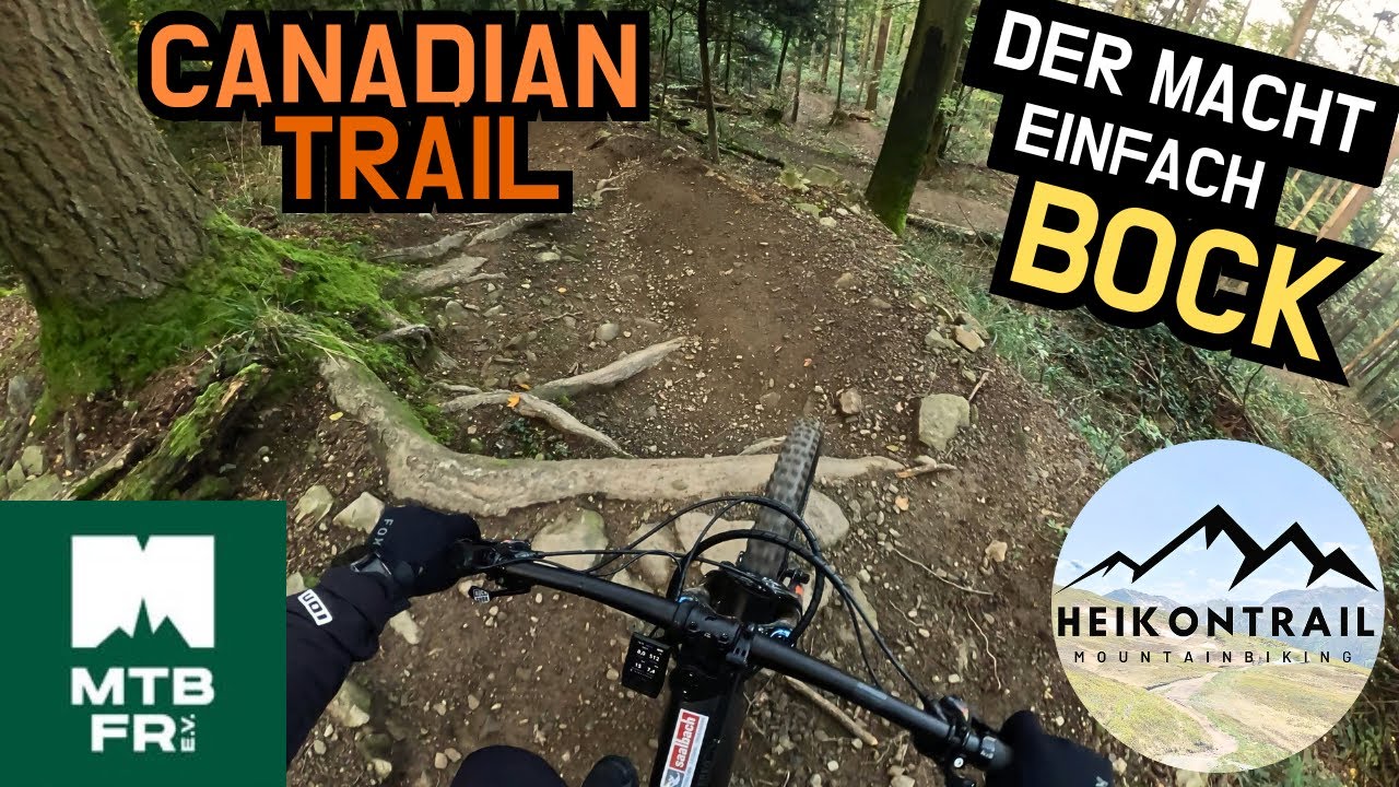 Hier muss jeder Mountainbiker mal gewesen sein | Canadian Trail | Trailparadies Freiburg | MTB FR