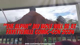 Come and see "The Alpha" Jay Wolf at Fayetteville Comic-Con 2024 at the Crown Coliseum #comiccon