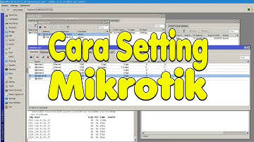 Cara Setting Mikrotik di Virtualbox Dengan Winbox