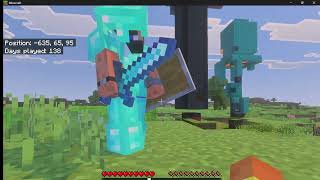Minecraft with Nephews