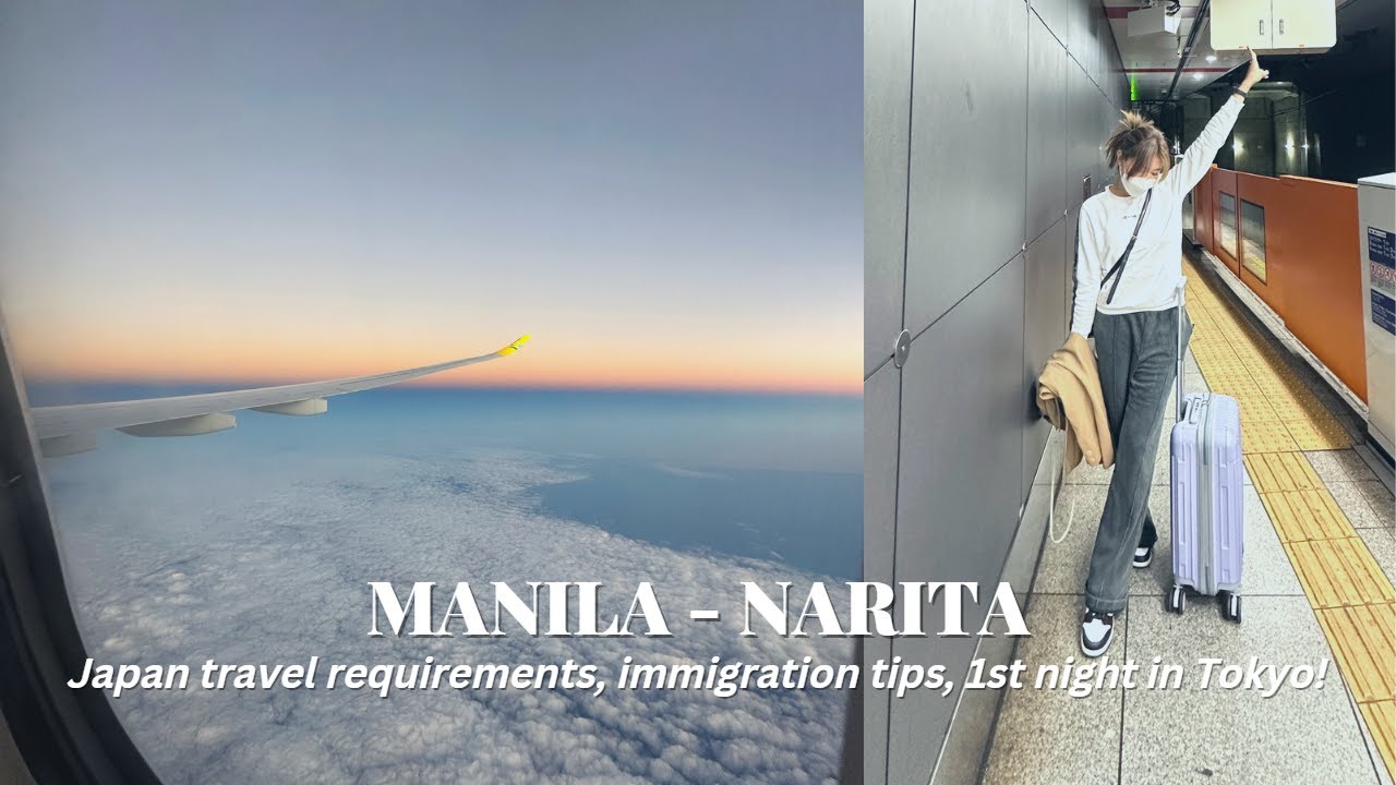 travelling to Japan: manila - narita requirements, immigration tips, keisei skyliner, nakacho street