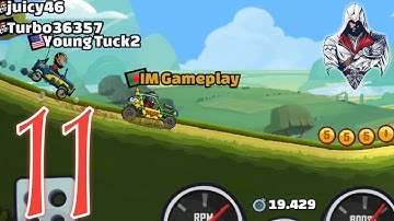 Hill Climb Racing 2 Gameplay Walkthrough Part 11 - How to win every race (Android & iOS)