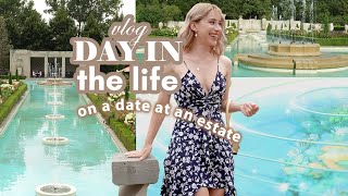 DAY IN THE LIFE VLOG 🌾 an estate tour for date ideas - anime aesthetic
