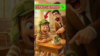 CHAVITO TIENE UN HUEVO🥚 Y DENTRO HAY UN DINOSAURIO🦖😱💔