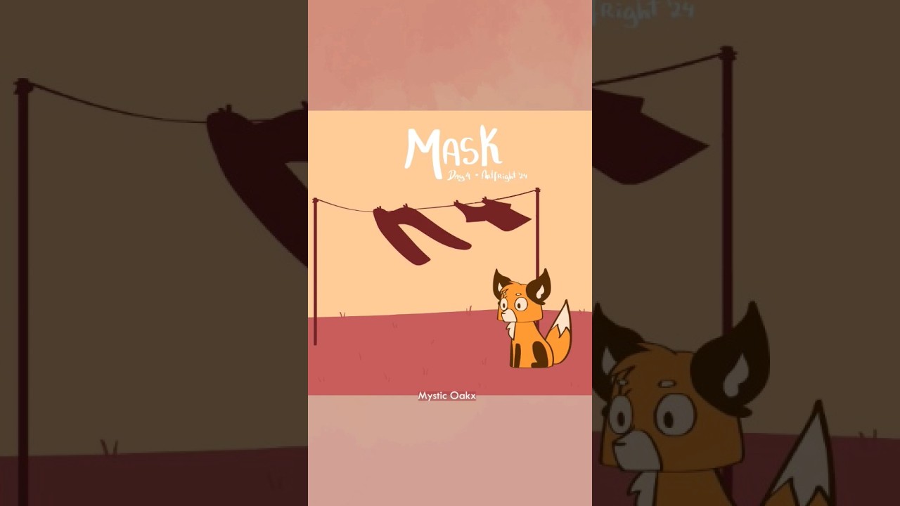 A Ninja??  😱 - Day 4/15 - Mask, Artfright 2024✨