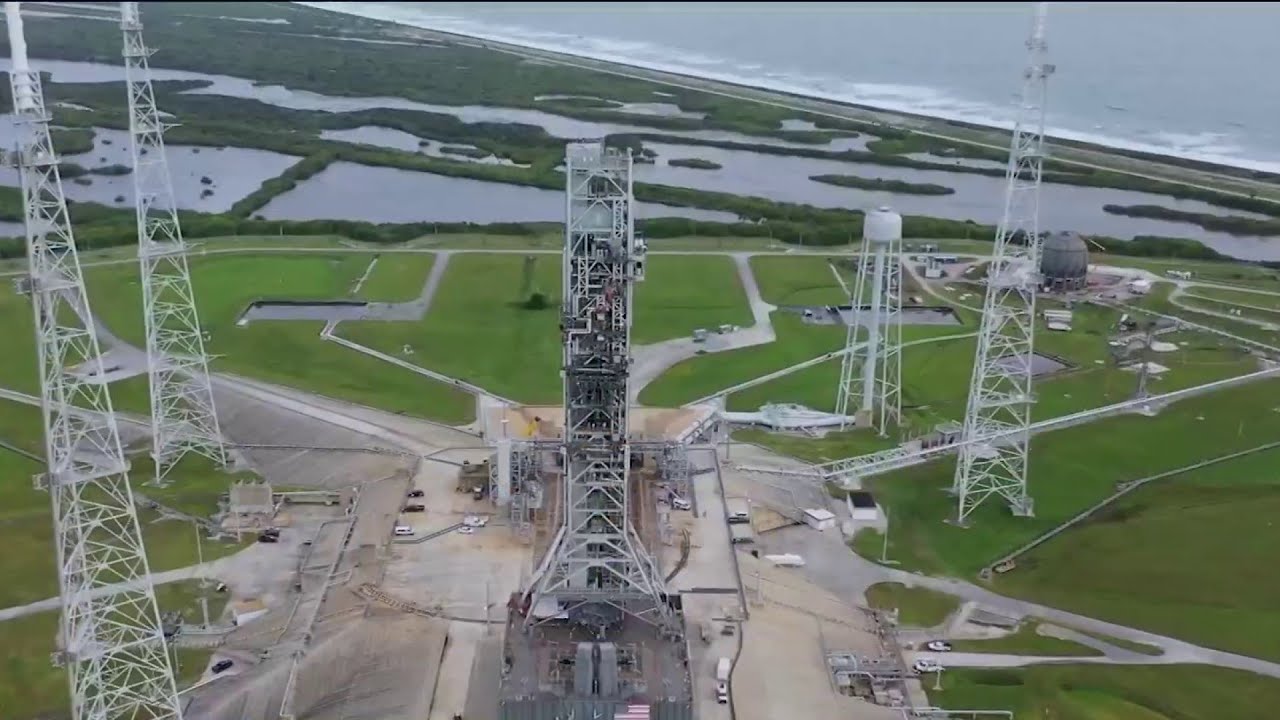 The team behind the Artemis crawler rocket transporter