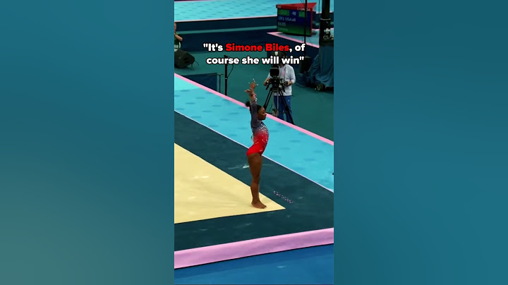Who do you think is better at floor?🤔 #gymnastics #floor #tumbling #simonebiles #olympics #winner