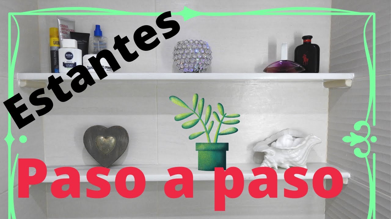 Cómo poner baldas en el baño y que no estropee la decoración