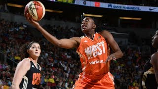 Nneka Ogwumike Pours in 22 Points at Verizon WNBA All-Star 2017