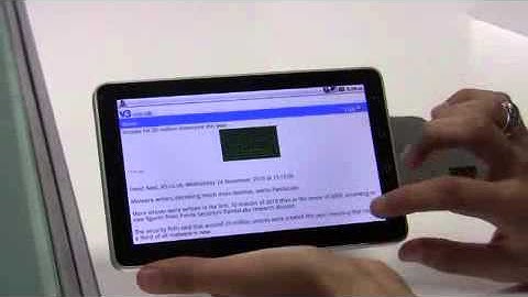 ViewSonic ViewPad 7 video review