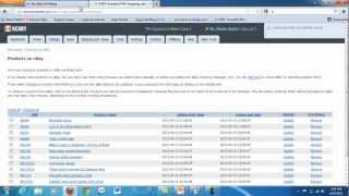 eBay Integration for X-Cart: Update Listings