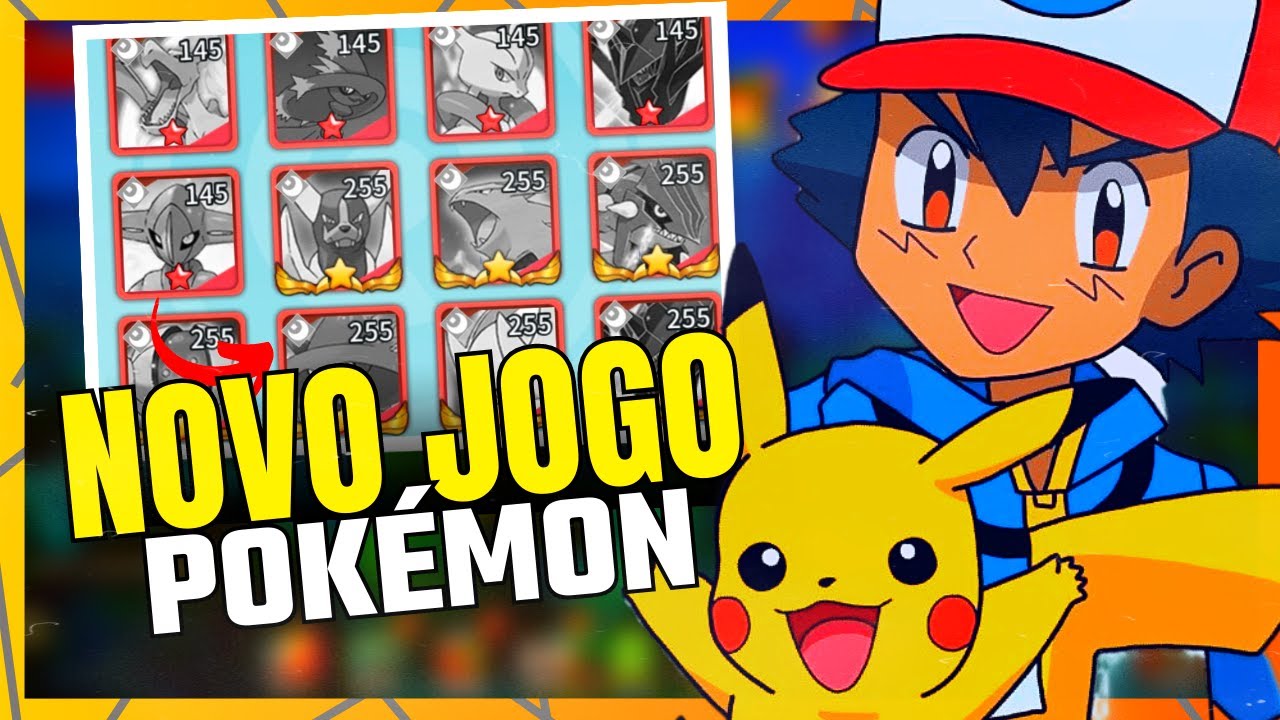 SAIU NOVO JOGO DE POKÉMON PARA CELULAR ANDROID - NOVO JOGO COM VIP 21 ...