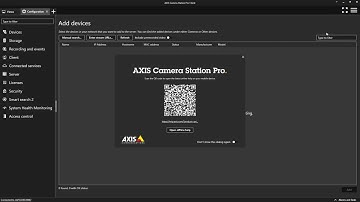 AXIS Camera Station Pro 6 7 - New user features