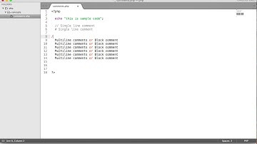 PHP comments | Single line & Block comments [part 5]