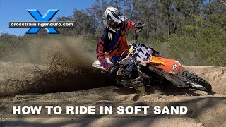 How to ride dirt bikes in soft sand︱Cross Training Enduro screenshot 4