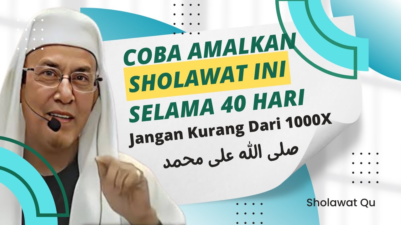 Amalan Sholawat Jibril 1000X Selama 40 Hari | Habib Zaky bin Ali Alaydrus