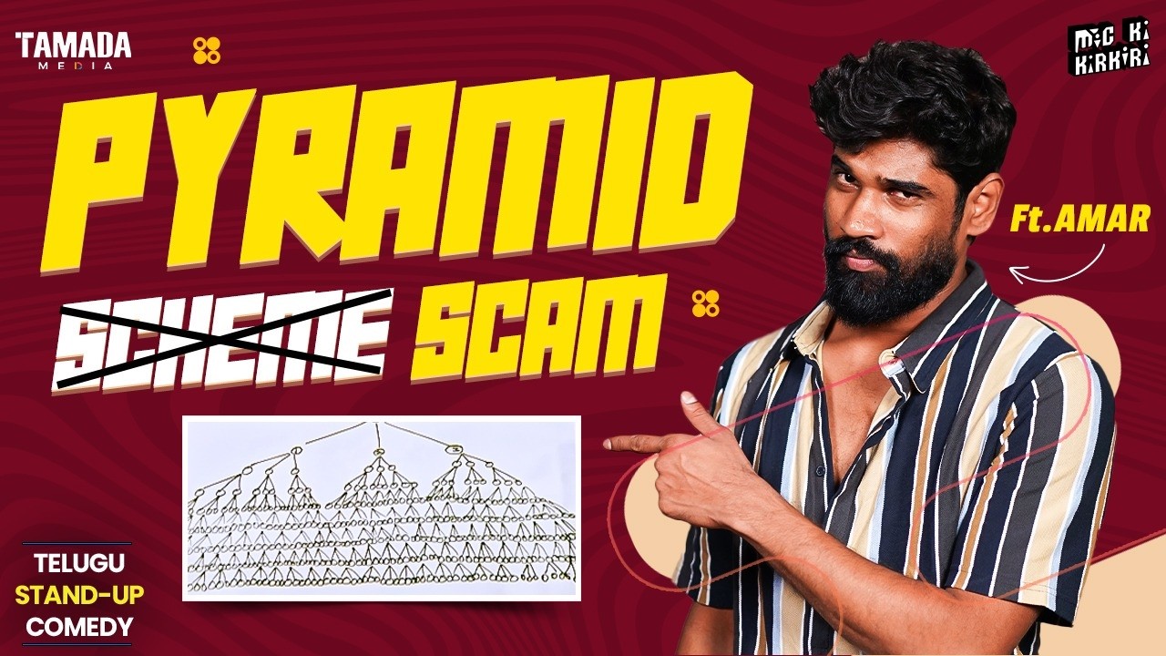 Pyramid Scheme Ft Amar | Telugu Stand-Up Comedy | MicKiKirkiri | Telugu Open Mic |