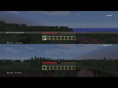 How to Play 4 Player Split Screen in Minecraft on 1 TV (Fast Tutorial) 