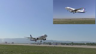 Взлёт Airbus A 320