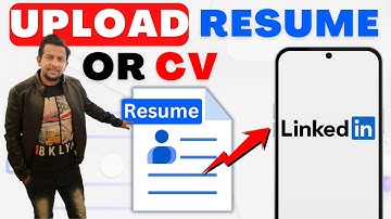 How to Upload Resume on LinkedIn in Mobile | How to Upload CV in LinkedIn Mobile App
