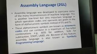 Generations of Programming Languages
