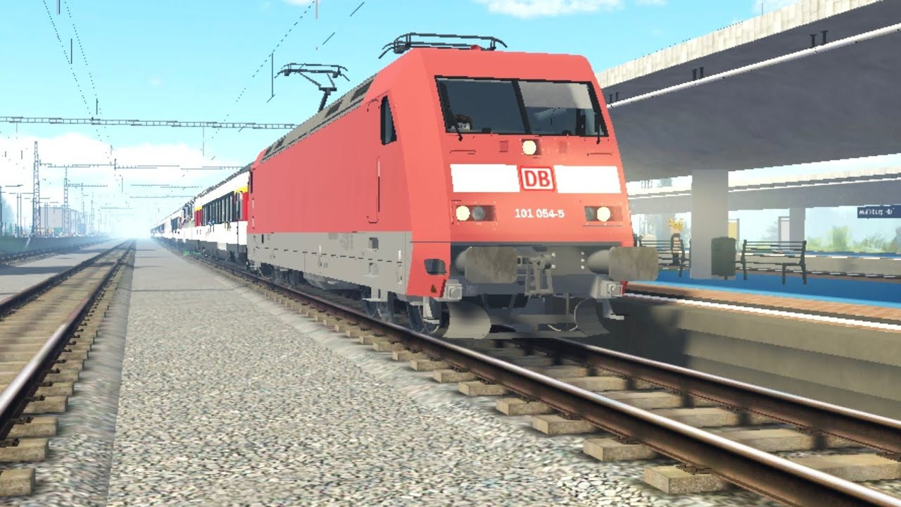 Train Sim | BR 101 + SBB Wagons: Dresden Hbf - Wolfsburg Hbf