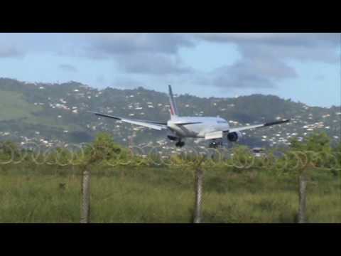 Short Approach in Martinique Aim Csaire Airport [A...