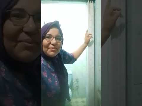 تعال و ننضف حمام بطريقه عسل اوي