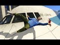 GTA 5 Epic Plane Crash | Ragdoll vol.7 (Euphoria physics)