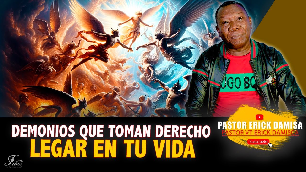DEMONIOS QUE TOMAN DERECHO LEGAR EN TU VIDA - Pastor TV Erick Damisca ...