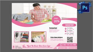 DESAIN BROSUR / FLYER - CARA MEMBUAT BROSUR LAUNDRY DESAIN BROSUR / FLYER - CARA MEMBUAT BROSUR LAUNDRY