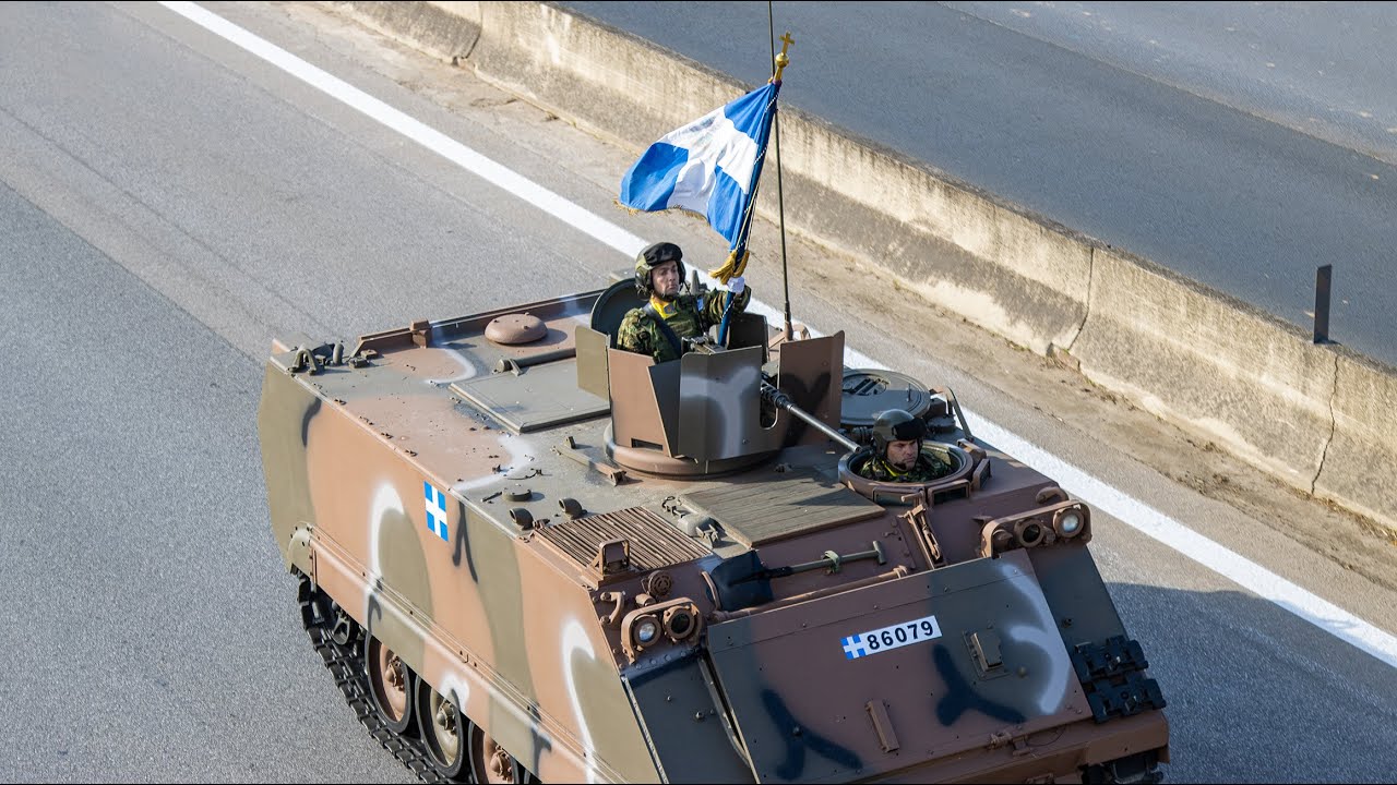 Θεσσαλονίκη 28η Οκτωβρίου 2025 | Δοκιμαστική παρέλαση Μηχανοκίνητων τμημάτων - Dyirida's Showcase