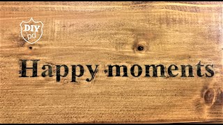 Mini Clothespin Photo Display - DIY How To Make It | DIY Decor Ideas Mini Clothespin Photo Display - DIY How To Make It | DIY Decor Ideas