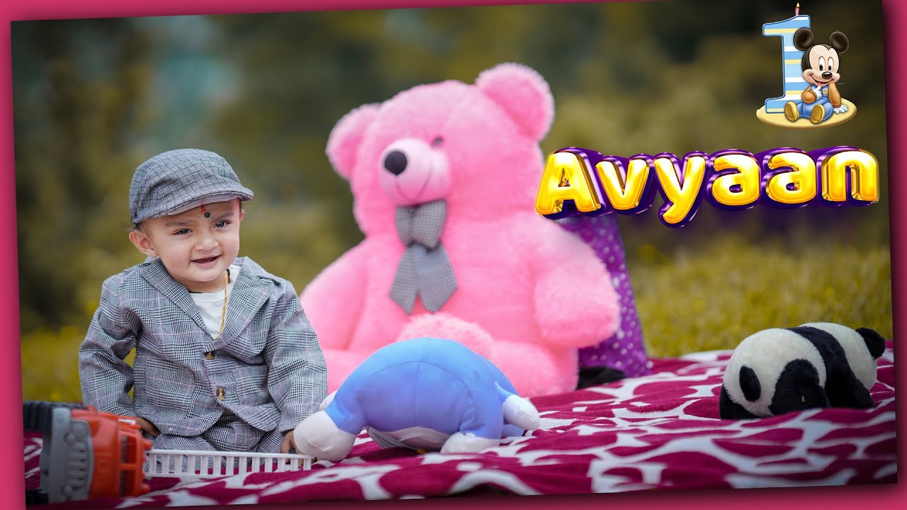 PRE BIRTHDAY SHOOT AVYAAN BABY BOY SHOOT CAKE SMASH PITHORAGARH