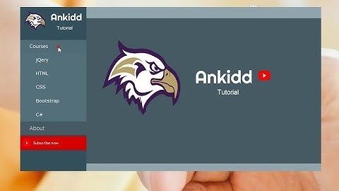 c# windows form application || Menu drawer ui design ||#2020