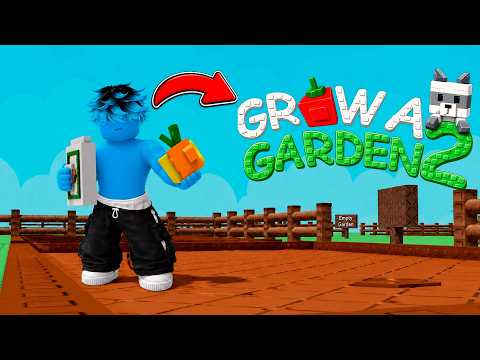 GROW A GARDEN 2 FINALMENTE LANÇOU DEPOIS DE 1 ANO! 🎉😱