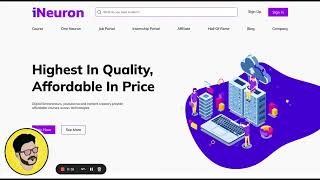 iNeuron  HomePage Hackathon