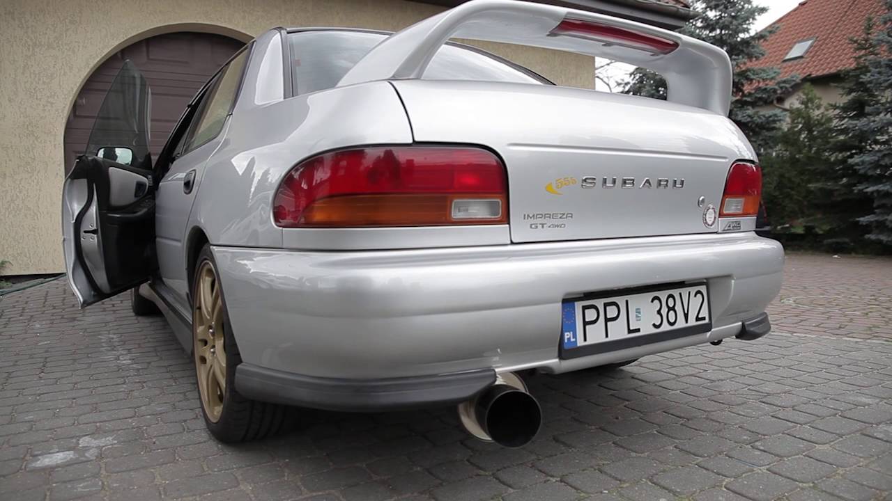 Subaru impreza GT HKS Exhaust Demo Sound YouTube