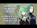 Deva Marie & Mark Whitten (Voices of Flayn & Seteth from Fire Emblem Three Houses) Interview