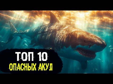 TOP 10 MOST DANGEROUS SHARKS IN THE WORLD / PART 1