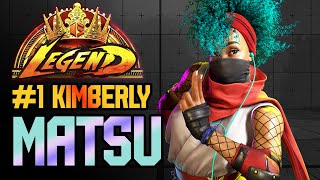 SF6 - Legend Kimberly Gameplay (ft. Matsu) - Street Fighter 6