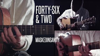 Tool 'Forty-Six & Two' Acoustic Guitar Cover by Maskedinsanity chords