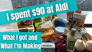 Feeding My Family of 4 with $90 for the Week | Meal Planning and Grocery Shopping | ALDI Haul by Laura Legge 4,286 views 4 months ago 7 minutes, 35 seconds