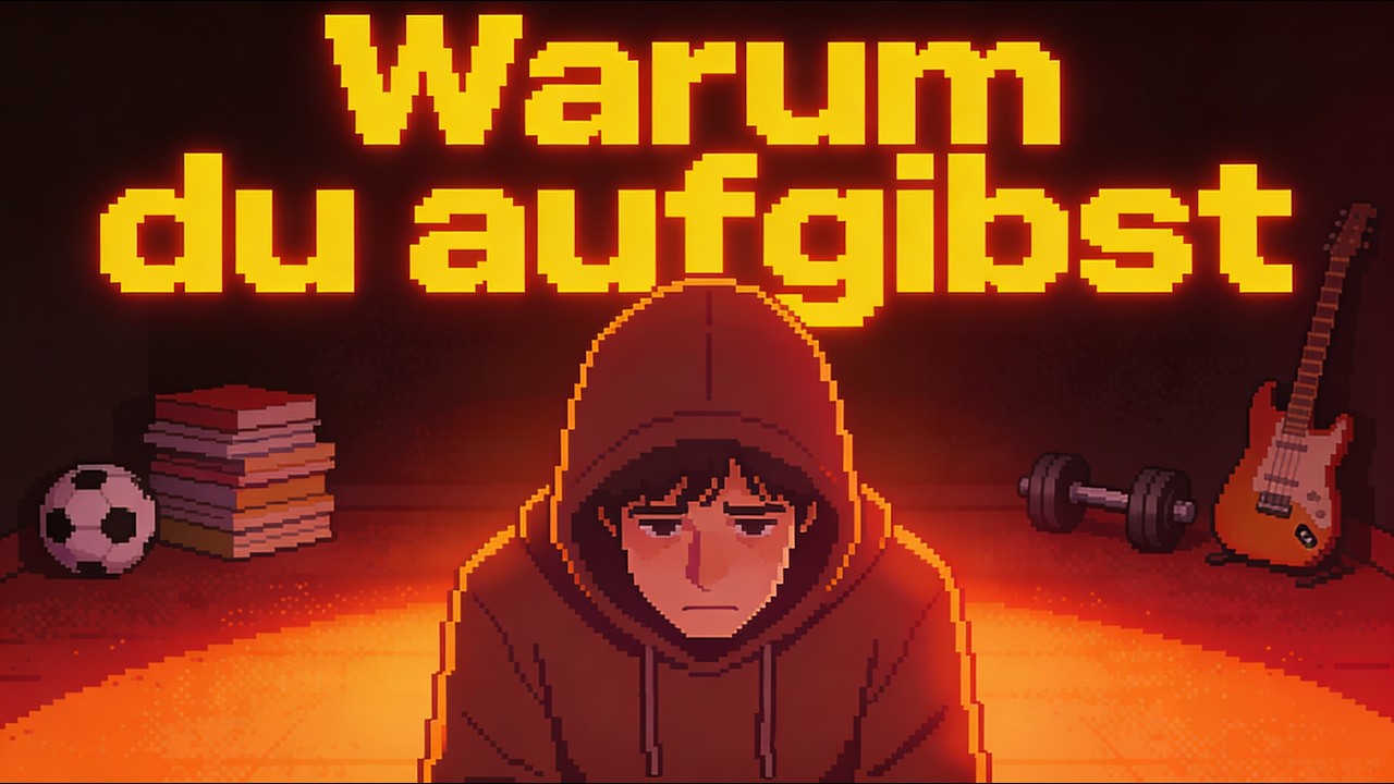 Warum du nie etwas zu Ende bringst