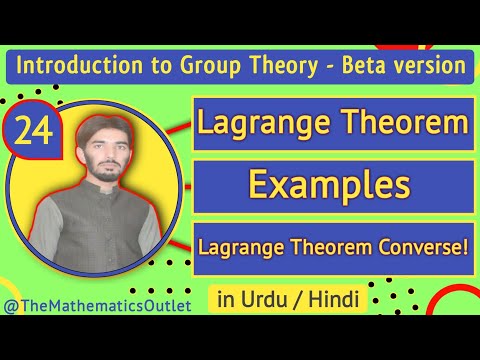 Lagrange Theorem |