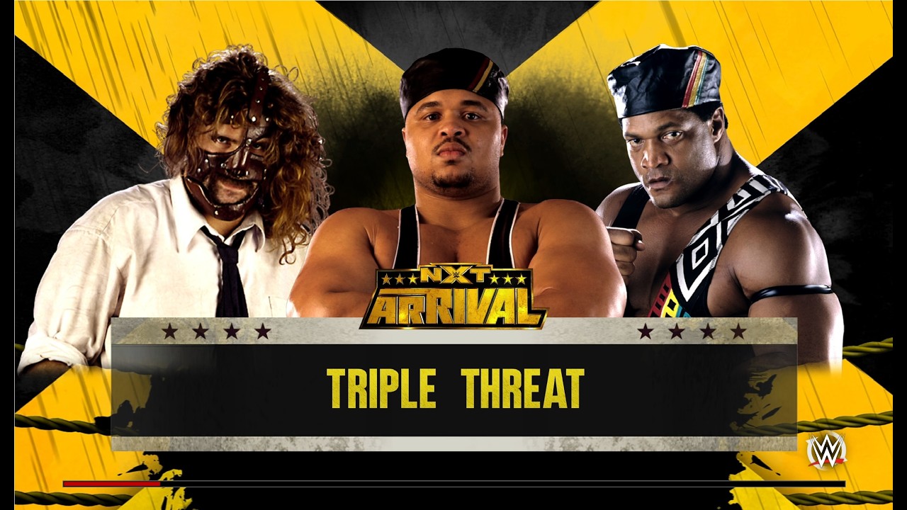 WWE 2k16 интерконтинентальный пояс 3 men D,Lo Brown - Faarooq - Mankind матч четвертый