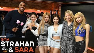 BLACKPINK on 'Strahan & Sara' - Interview & Performance of 'FOREVER YOUNG'
