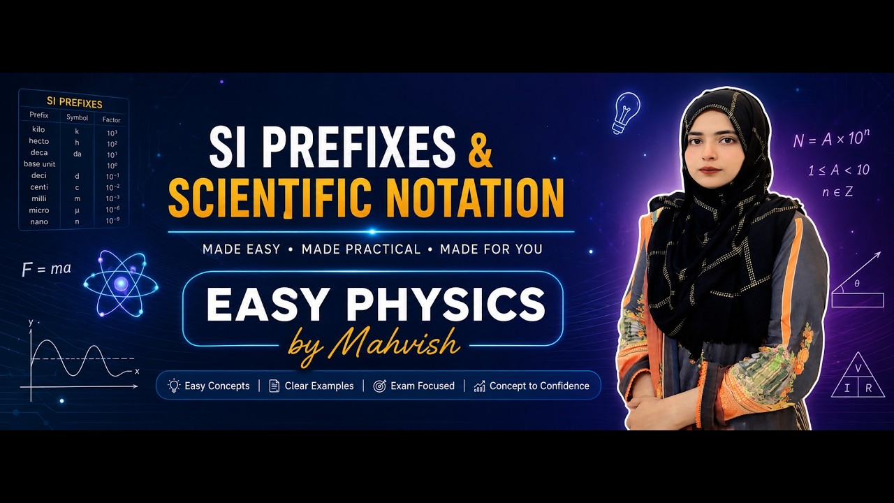 SI prefixes | scientific notation| 9th physics| chap 1 - YouTube