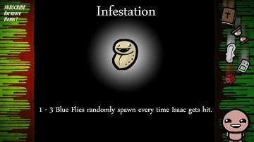 Binding of Isaac items: Infestation