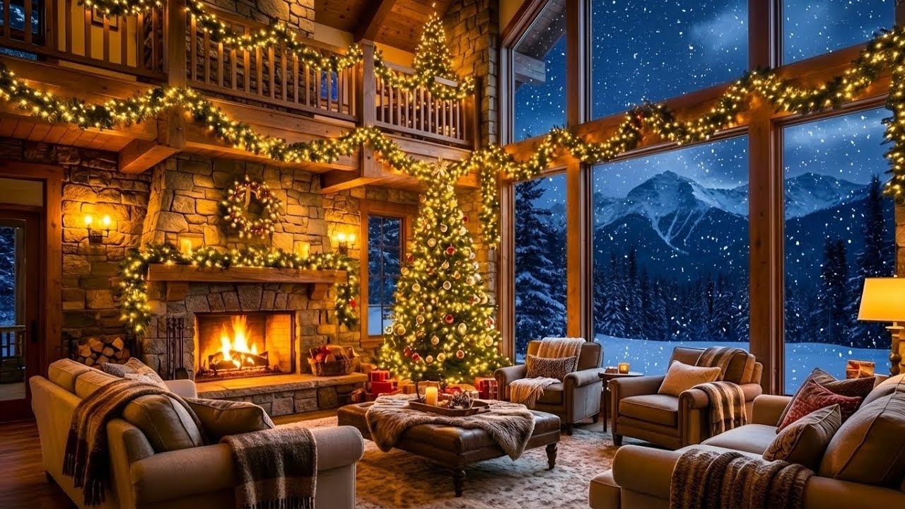 Warm Christmas Jazz Ambience 🎄🎷 | Relax, Unwind & Feel the Holiday